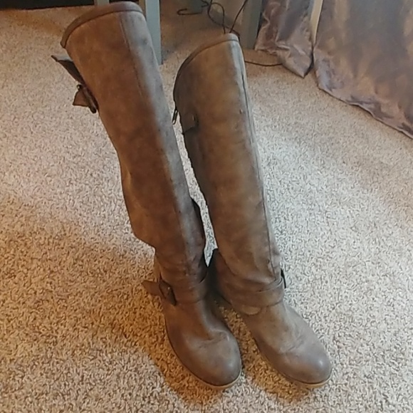 Madden Girl Riding Boots - Picture 1 of 4